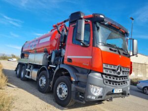 camion rojo